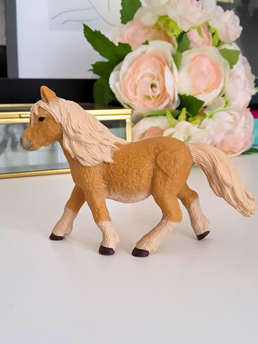 Schleich pferd shetland - shetland, pony