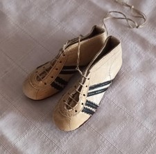 DDR-Werbeartikel / Fussballschuhe aus Leder / ZEHA 