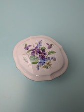 MEISSEN Deckeldose Floral