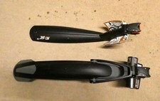 2 x Spritzschutz MTB hinten Sattelrohr  neu!