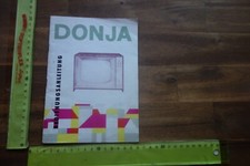 Alte Bedienungsanleitung Fernsehen Fernseher DONJA 47CTG512 RFT VEB Staßfurt DDR