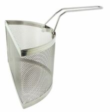 FRITTIERSIEB rund HÄLFTE Ø 22 cm FRITTIERKORB FRITEUSE-KORB Frittier Sieb