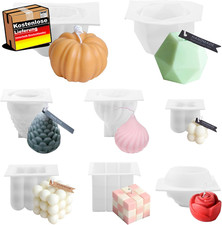 Silikon Kerzenformen Set 8
