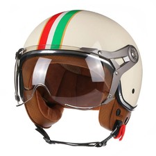 Motorradhelm Jet 3/4 Vintage -