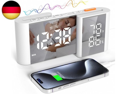 Funkwecker für schlafzimmer - für,