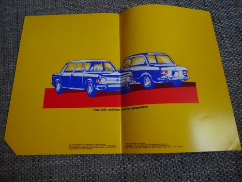 Fiat 128 sicherheit prospekt - fiat,