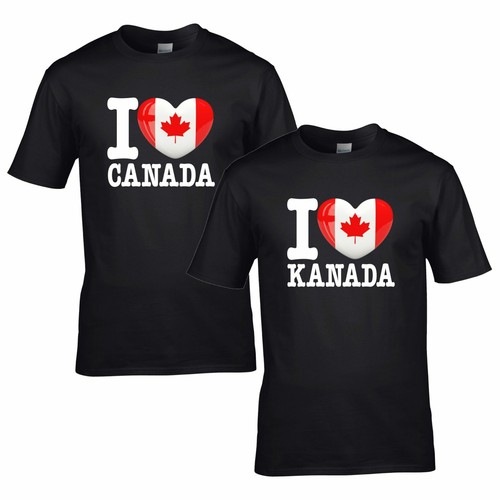 Shirt love kanada herren - love, wm