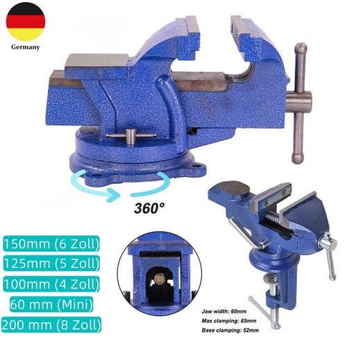 Schraubstock 200 mm - -,