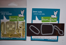 Lawn Fawn Treat yourself Stempel- und Stanzenset /kein Stampin up Eis 
