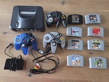 Nintendo 64 Mit 8 Spielen Und 3 Controllern, Voll funktionsfähig