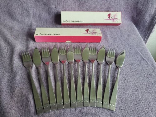 Auerhahn fischbesteck pers - fischbesteck,