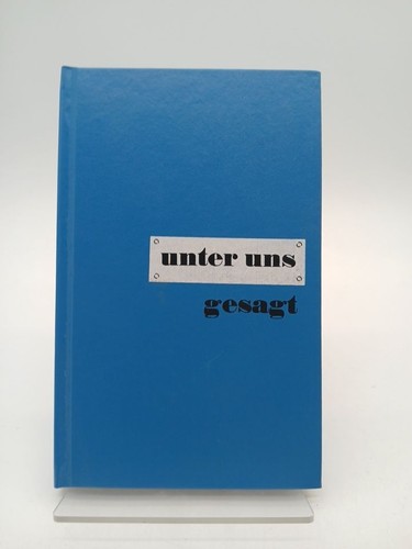 Unter uns gesagt waldheim - gesagt,