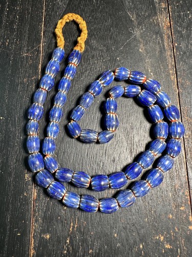 Vintage blaue chevron - vintage,