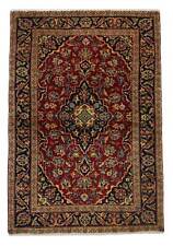 Teppich Keshan Handgeknüpft Perserteppich Orientteppich Tappeto Carpet 140x97cm