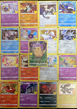 Pokemon KARTEN ENGLISCH Celebrations 25 JAHRE Komplett Set 17 HOLO GLITZER