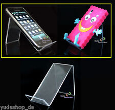 5 Stück Acryl Handyständer Warenhalter Präsentationshilfe Verkaufsdisplay