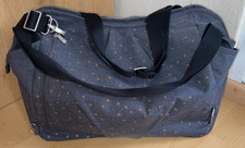 *Lässig*Große Wickeltasche Twin Bag Triangle Grau Wickelrucksack Zwillinge TOP