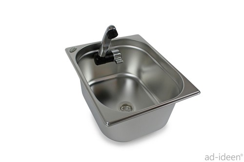 Edelstahl spülbecken camping - edelstahl,