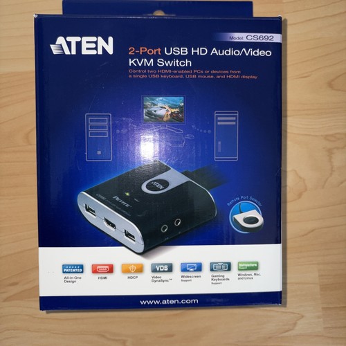 Aten cs692 kvm switch usb - aten,