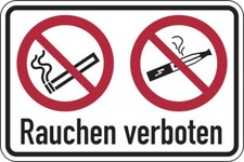 Aufkleber Verbotsschild