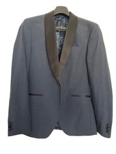 Smokingoberteil (blau mit