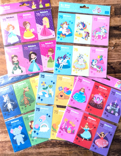 Stickerheft mini set 6x75 - stickerheft,