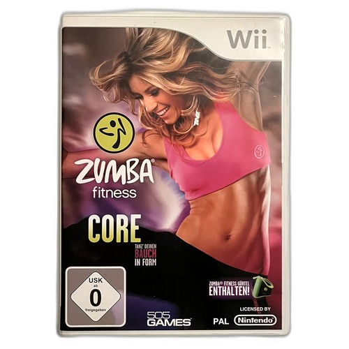 Zumba fitness core - fitness, nintendo