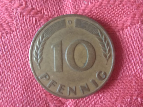 Pfennig umlaufmünze - 10,