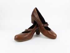 Timberland Damen Schuhe Pumps Gr. 38 | UK 5 High Heels Echtleder braun (15734)