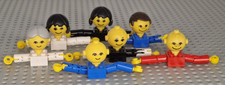 LEGO® Homemaker 7 Großkopf Figuren Konvolut Vintage