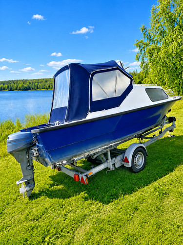 Kajütboot mit yamaha - kajütboot, yamaha-motor