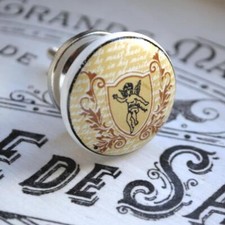 Vintage-Knauf Möbelknopf