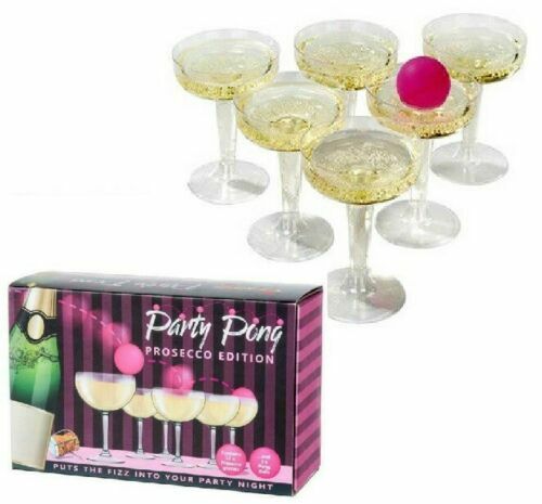 Prosecco pong trinkballspiel - prosecco,