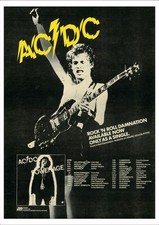 AC / DC Powerage Tour UK 1978