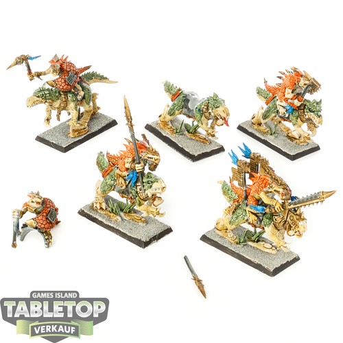 Lizardmen saurus cavalry - saurus,