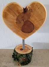 Holz Herz mit M12