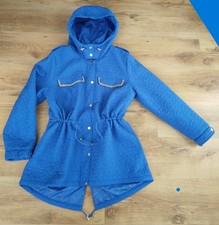 Parka saphirblau Gr. 48