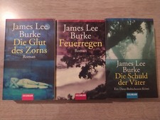 Krimis 3x James Lee Burke Die Glut des Zorns - Feuerregen - Die Schuld der Väter
