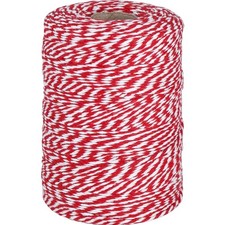 Bindfäden Baumwolle 200m Rot