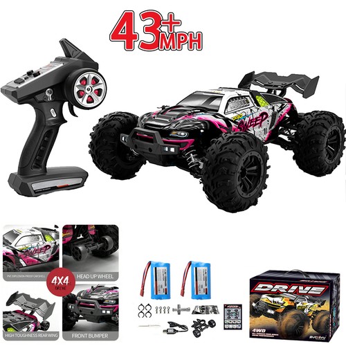 4wd auto km h led - rc,