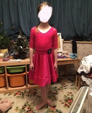 Rosa Jugend Latein Kleid
