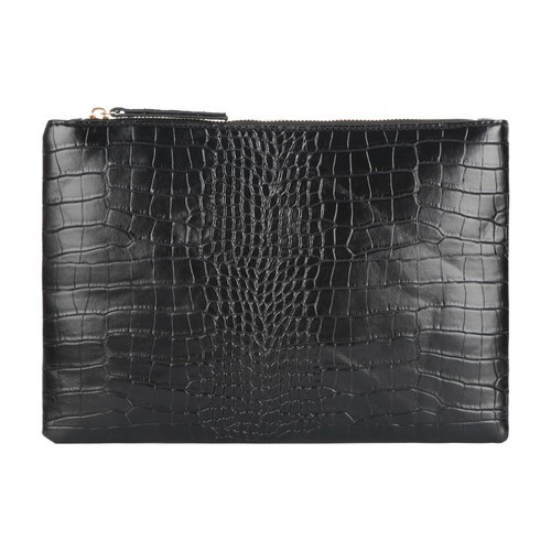 Damen clutch kroko imitation - clutch, kroko-imitation