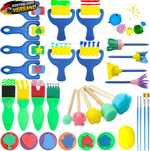Tlg schwammpinsel set - 32-tlg,