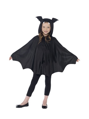 Fledermaus cape kapuze kinder - fledermaus,