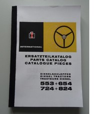IHC Ersatzteil Katalog 553, 654, 724, 824 Ersatzteilliste