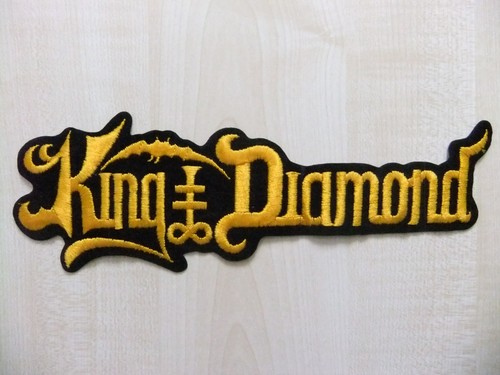 King diamond logo aufnäher - diamond,