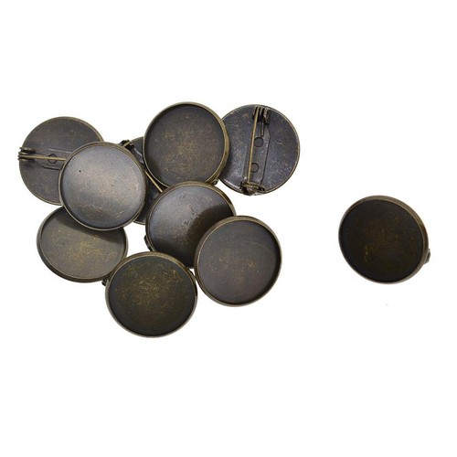 Stück cabochon brosche - stück,