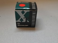 Dunlop XT Squash ball von 1999 - "Red dot" medium Tournament