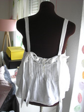 ZARA SOMMER TOP WEISS MIT