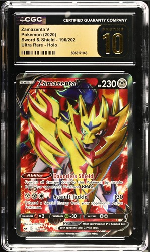 Cgc pristine zamazenta - pristine,
